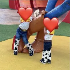ディズニー　ジェシー　ウッディー　トイストーリー　ハロウィン　コスプレ