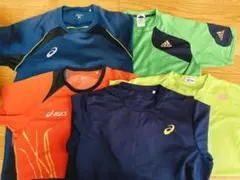 asics adidas スポーツウェア　5枚セット
