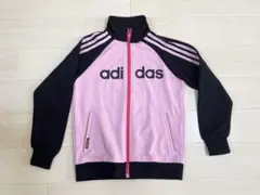 adidas ジャージ ピンク ブラック 140
