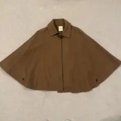 BEAMS HEART ブラウン ポンチョ