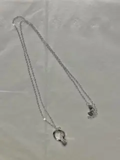 nicoiro シルバー リング チャーム ネックレス