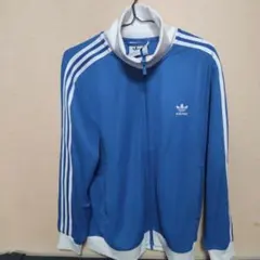 adidas オリジナル青 3本ラインジャージ 2XL