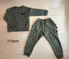 110CM 恐竜スウェットセットアップ