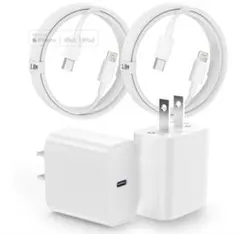 For iPhone14-充電器-アイフォン充電器20W-PD急速充電2箱セット