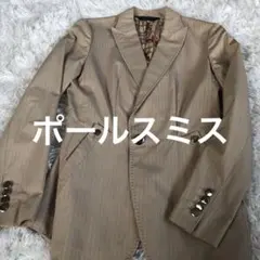 美品　ポールスミス　ベージュ　金ボタン　ジャケット　Mサイズ
