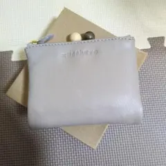 Zucchero 牛革　レディース　短財布　がま口　箱付き　未使用　新品のサムネイル