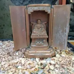 勝負の神　毘沙門天　仏像　厨子 勝負の神 毘沙門天 仏像 厨子 - メルカリ
