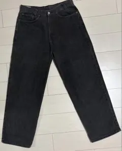 ⁠【Levi's】リーバイス550 ブラックデニム バギーパンツ 黒 W42⁠