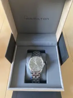 HAMILTON 自動巻き腕時計 シルバー - メルカリ