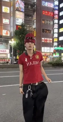 hiさん専用　ケンタウロス健太着用　Nike 赤 グラフィックニット帽