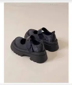 厚底ストラップパンプスメリージェーンシューズ