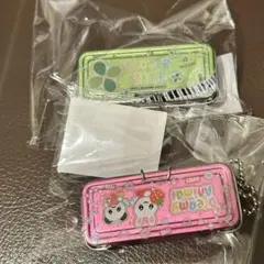 あの頃の缶ペンケースマスコット 　２種セット　クローバー ピンク