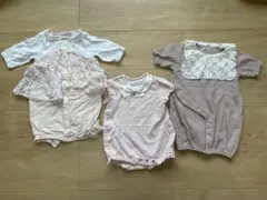 バースデイ ロンパース 50-70cm