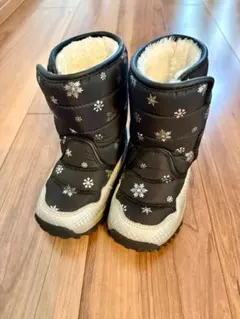 SHEINスノーブーツ防風防滑雪16.5cmBlack雪柄COGAのサムネイル