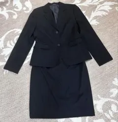 コムサデモード　スーツ　ブラック