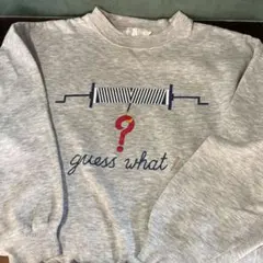 オールドGUESS トレーナー ビンテージ