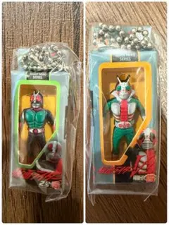 仮面ライダー ソフビパッケージチャーム 2号 V3