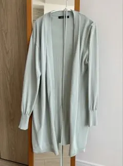 ロートレアモン ミントグリーン　清涼感カーディガン