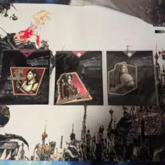 ファイナルファンタジーVII リメイクキャラクターステッカー3種セット