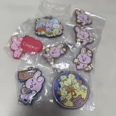 BTS BT21 クッキー ジョングク グク ラバーチャーム 8個セット