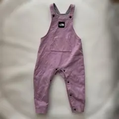 ノースフェイス 薄紫オーバーオール (ベビー服)
