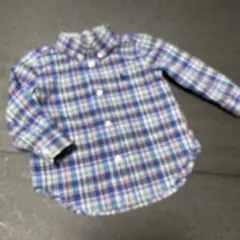 極美品ラルフローレン★baby長袖シャツ・ブラウス★12M（80㎝）