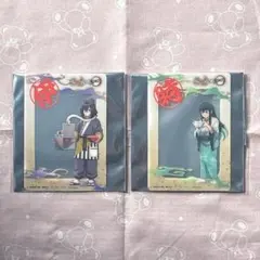 鬼滅の刃　宅麺　トレーディングクリアカード　伊黒小芭内　時透無一郎