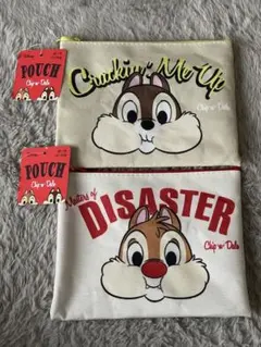 チップとデール　ポーチ
