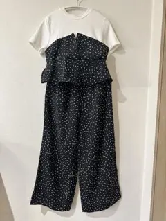GU ビスチェ　ワイドパンツ セットアップ　S・M