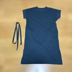 UNIQLO U エアリズム　半袖ワンピース　Mサイズ ネイビー