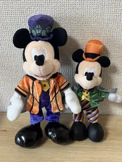 ミッキー ハロウィン ぬいぐるみバッジセット