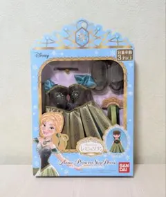 新品　レミン＆ソラン　アナ　アナ雪　ヘアゴム　プリンセスステップドレスセットのサムネイル