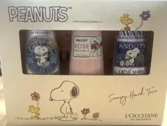 【新品未使用】　ロクシタン　SNOOPY バンドクリームトリオ