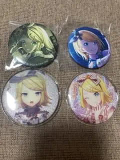 プロセカ グリッター缶バッジ 鏡音リン