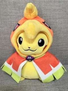 【ポケセン限定】色違いギャラドスごっこ ポンチョピカチュウ　ぬいぐるみマスコット ポケセン限定】色違いギャラドスごっこ ポンチョピカチュウ ぬいぐるみ