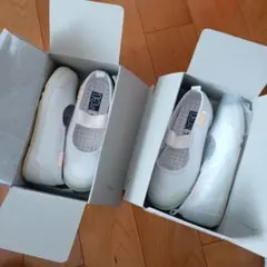 ムーンスター　上履き　19.5cm ホワイト　2足セット