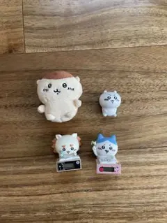 ちいかわ いっしょにがんばろ ダンボールウォッチハチワレ シーサー&ぬいぐるみ