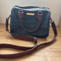 ラルフローレン 2WAY ボストンバッグ ミニ 希少 チェック ポロ