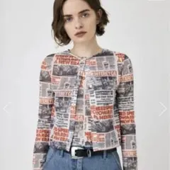 MOUSSY ARTICLE PATTERN トップスセット