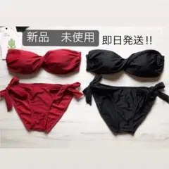 【新品】カラバリ 海外セレクトショップ インポート バンドゥ ビキニ 水着