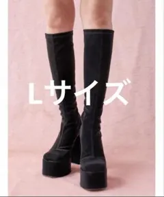 Darich ウルトラストレッチレザーロングブーツ
