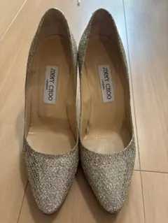 JIMMY CHOO グリッターパンプスのサムネイル