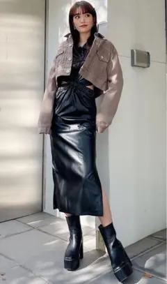 GYDA ショートタイトデニム Gジャン freesize