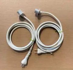 Apple純正 iMac用電源ケーブル　2本セット