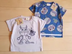 子供服アンパンマン*半袖セット*未使用ダダンダン*送料無料キッズ*新品Ｔシャツ