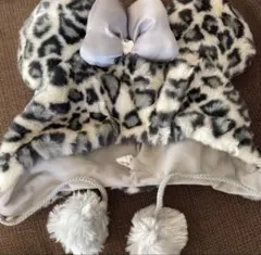 ディズニー ヒョウ柄 レオパード ファンキャップ グレー ミニー 廃盤品