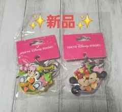 東京ディズニーリゾート キーホルダー 2個セット　キャラ弁　お弁当