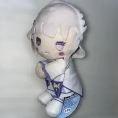 【 非売品 】　Re:ゼロ　フォルメイツ　抱きつきぬいぐるみマスコット　エミリア