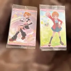 未開封プリキュアウエハース5・7 カード　キュアブラック・なぎさ