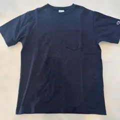 Champion ポケット付きTシャツ ブラック Mサイズのサムネイル